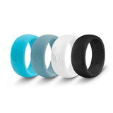 BOTTHMS Silicone Rings Combo Pack 4 - Stylish and Versatile Fashion Accessories